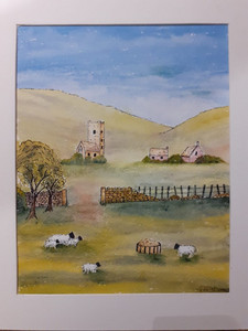 Terry. Springtime on Dartmoor, watercolour.1.21.jpg